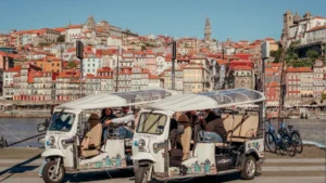 passeio de tuk tuk pelo porto